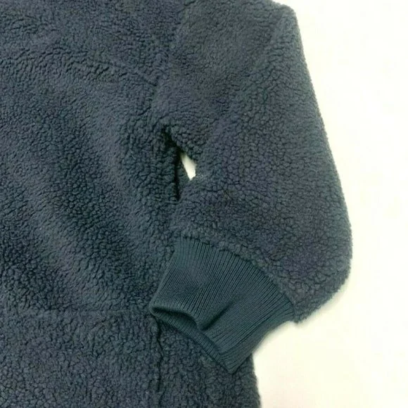 EDDIE BAUER Women Fleece Lynden Fleece Jacket-- Green Teal - Picture 5 of 10